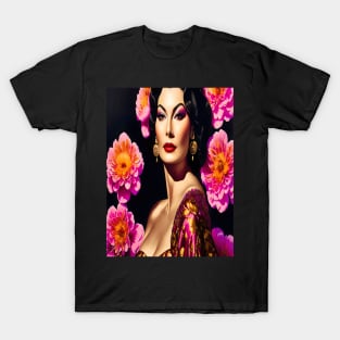 Ava Gardner Florals T-Shirt